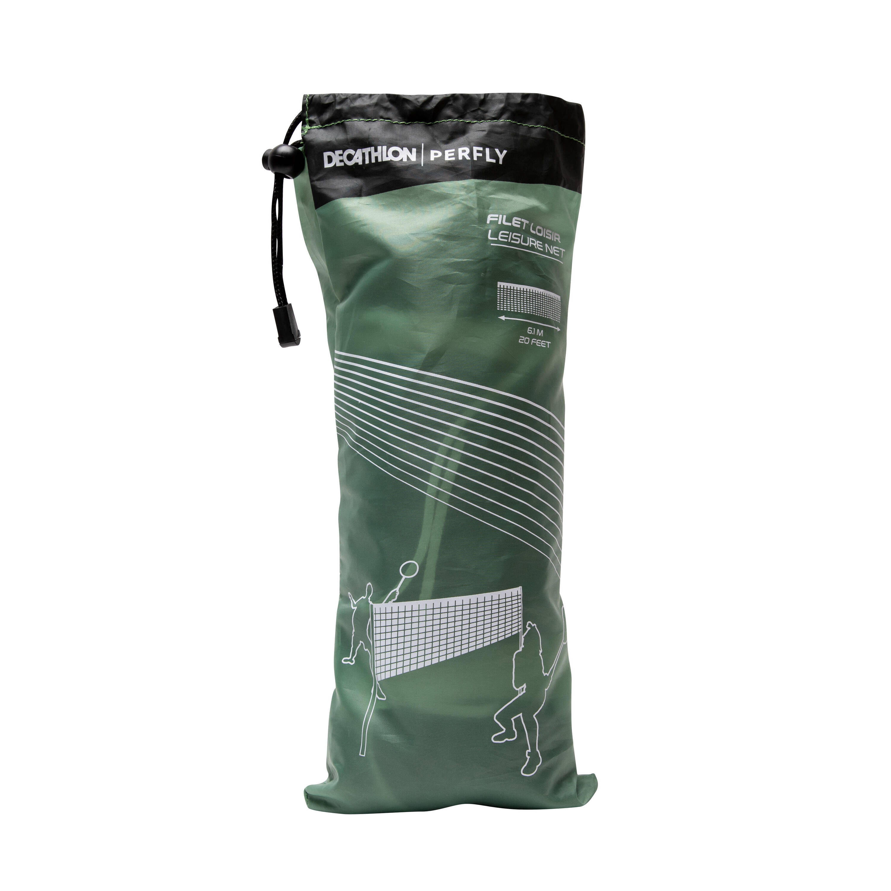 Badminton Indoor Leisure Net Brown -  2