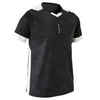 Fussballtrikot F500 Kinder schwarz