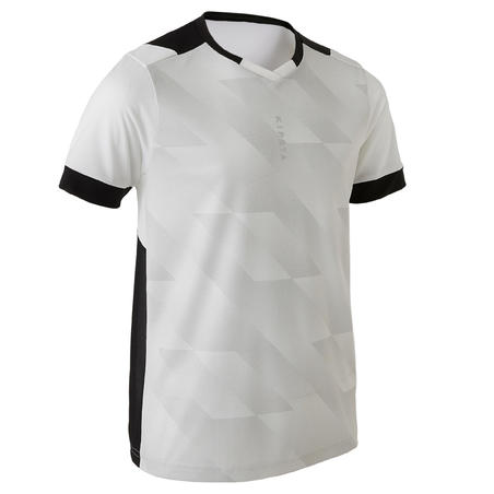 Maillot de football enfant manche courte F500 Blanc