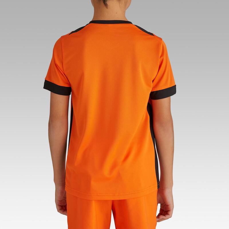 Dětský fotbalový dres F500 oranžový