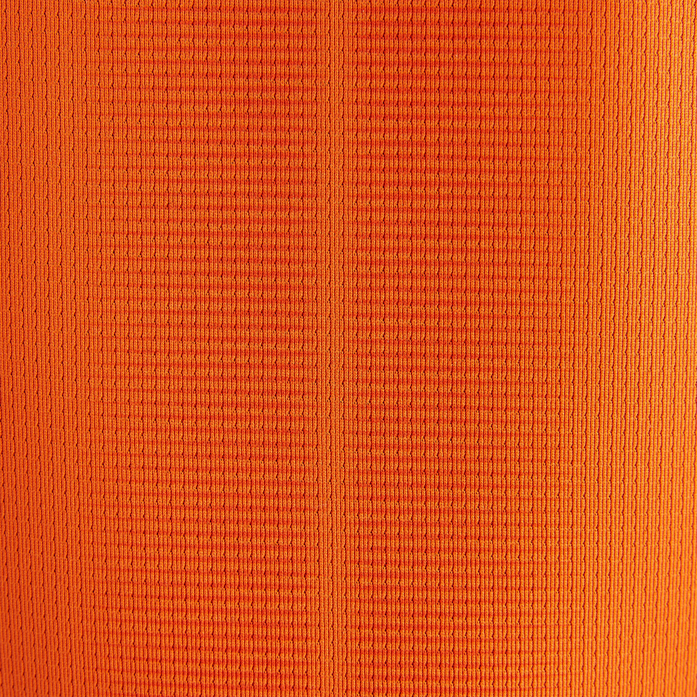F500 Kids' Short-Sleeved Football Shirt - Orange/Black 8/9