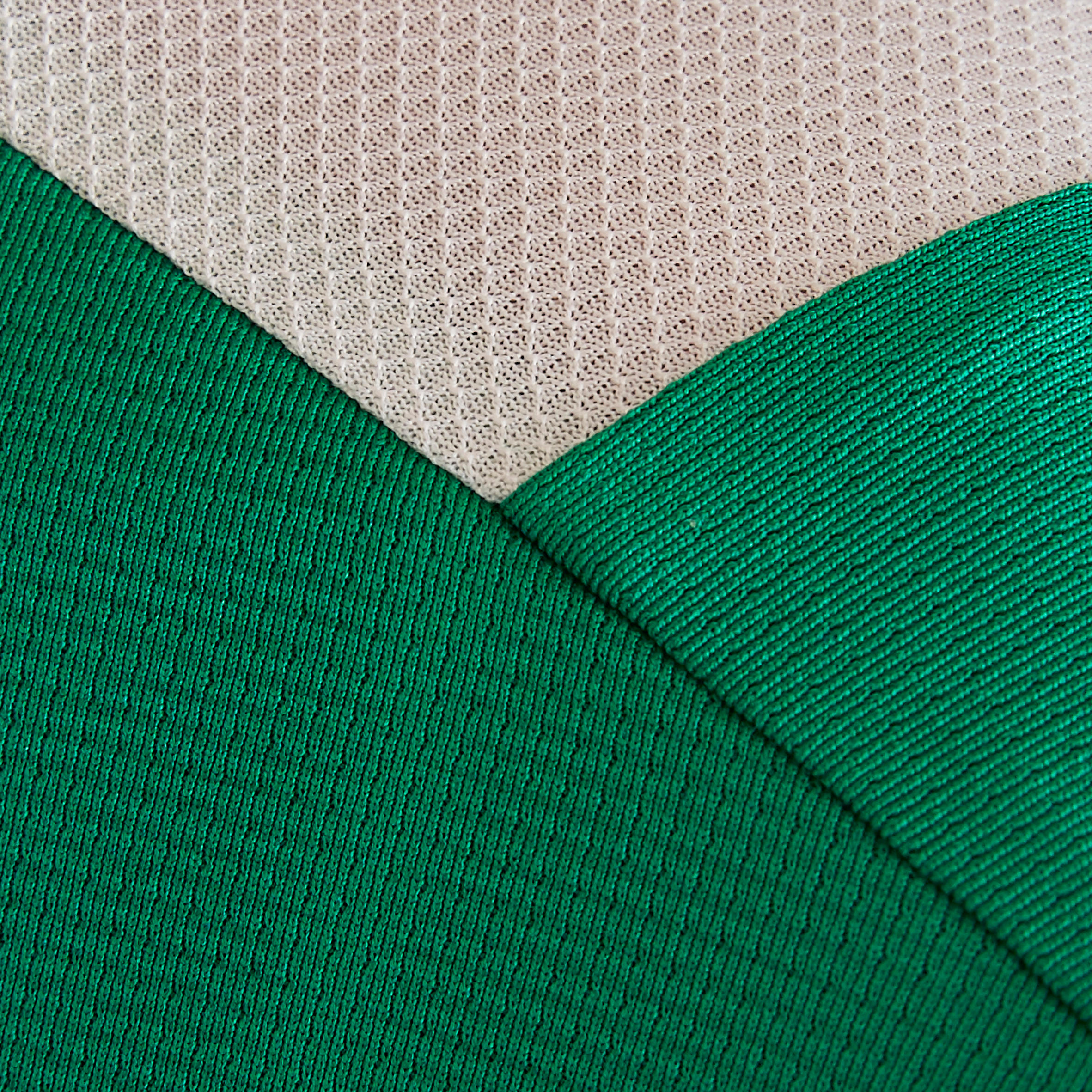 Kids' Short-Sleeved Football Shirt F500 - Green 8/9