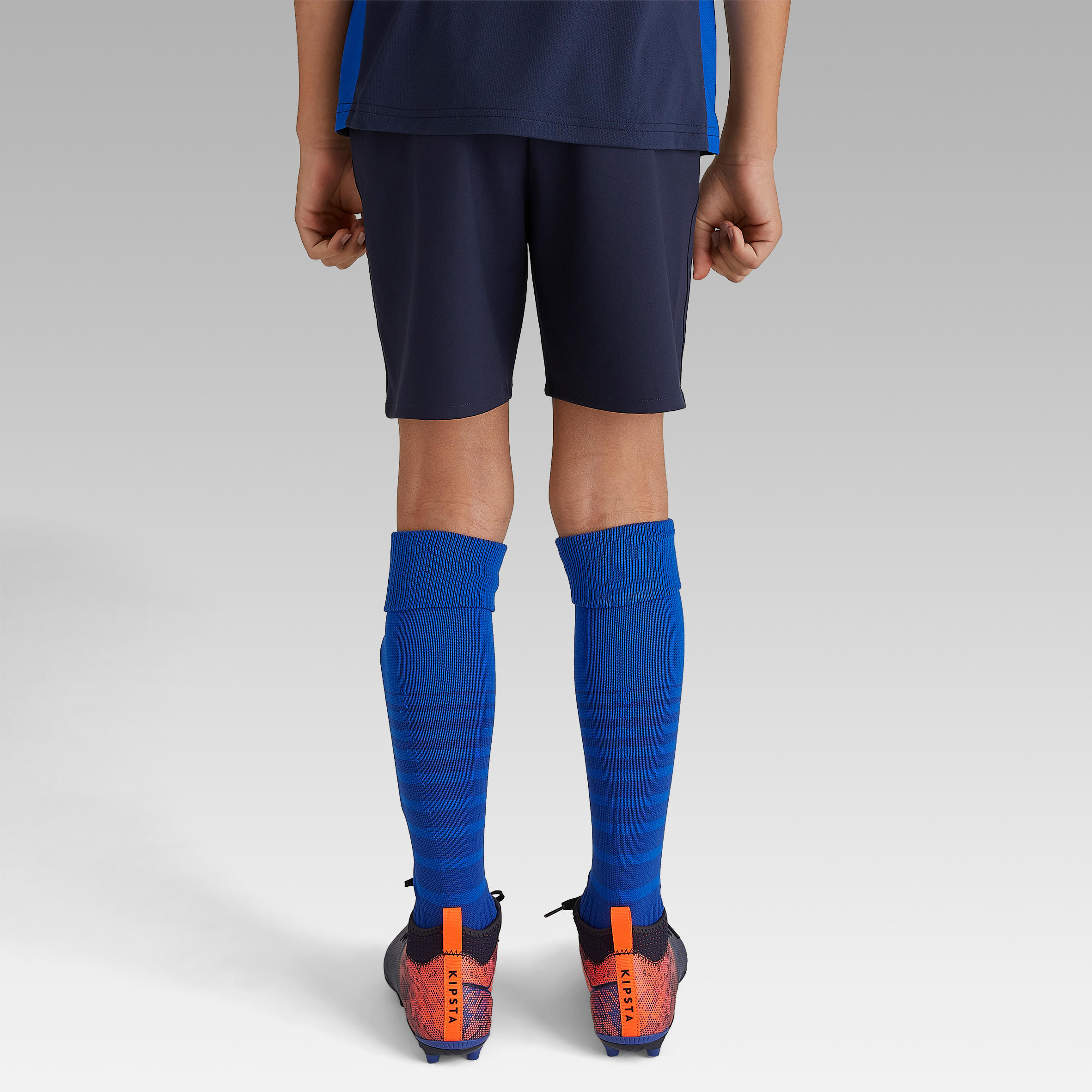 F500 Kids Football Shorts - Navy Blue 4/8