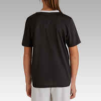 قميص كرة القدم F100 للأطفال – باللون الأسود