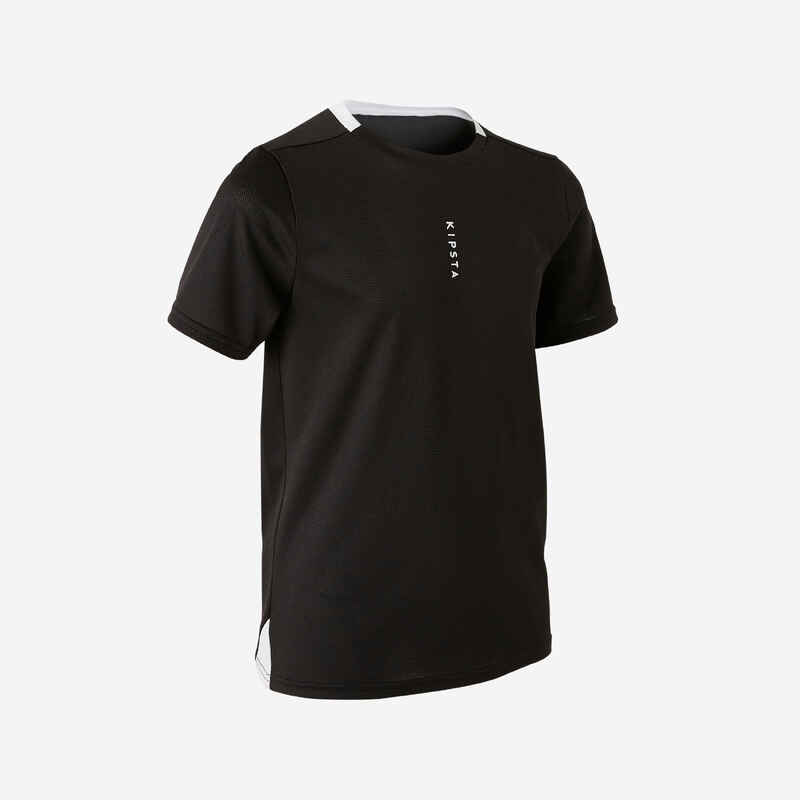 F100 Kids' Football Shirt - Black