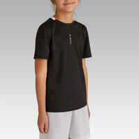 חולצת כדורגל דגם F100 לילדים - שחור