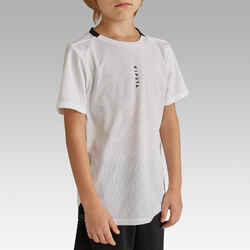 Kids' Football Shirt Essential - White