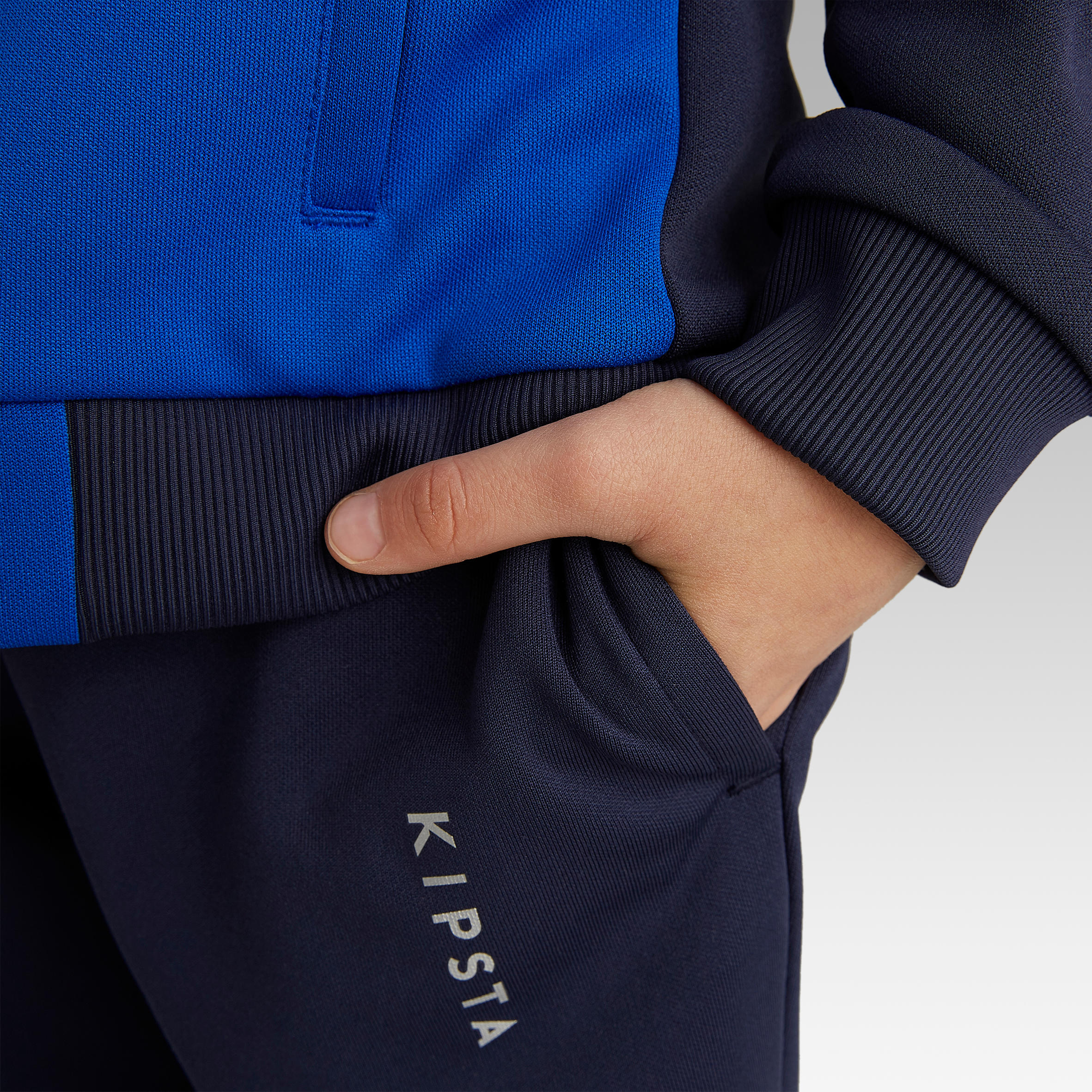 Kids' Football Training Bottoms F100 - Navy 9/9