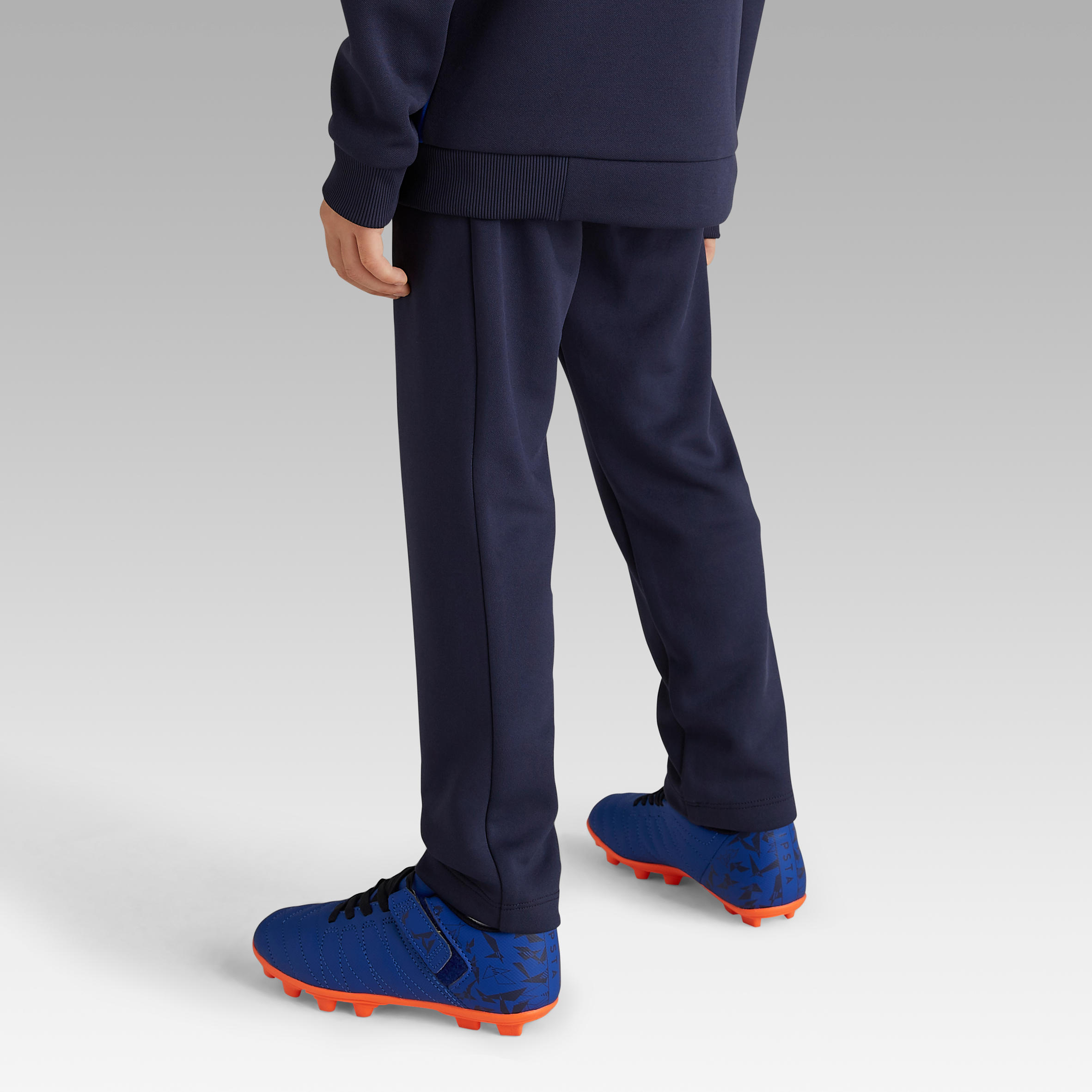 Kids' Football Training Bottoms F100 - Navy 7/9