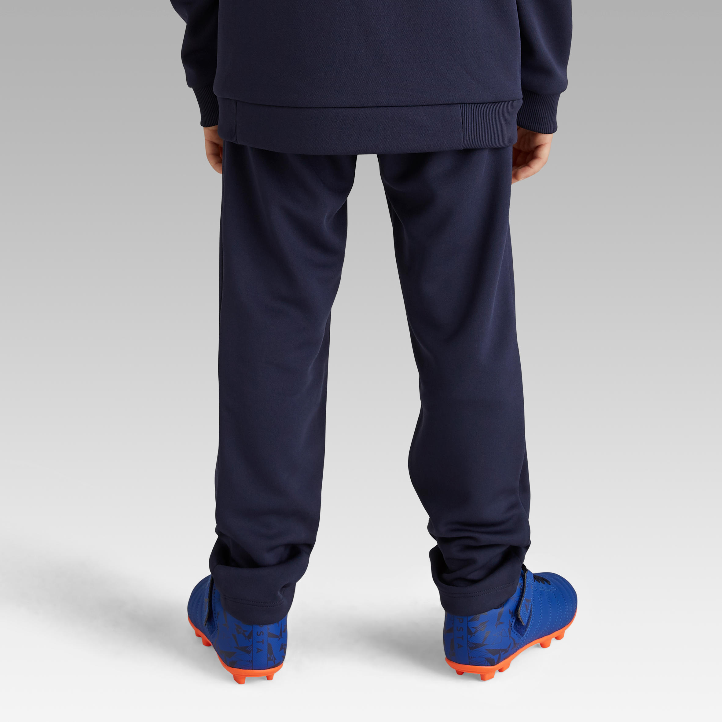 Kids' Football Training Bottoms F100 - Navy 4/9