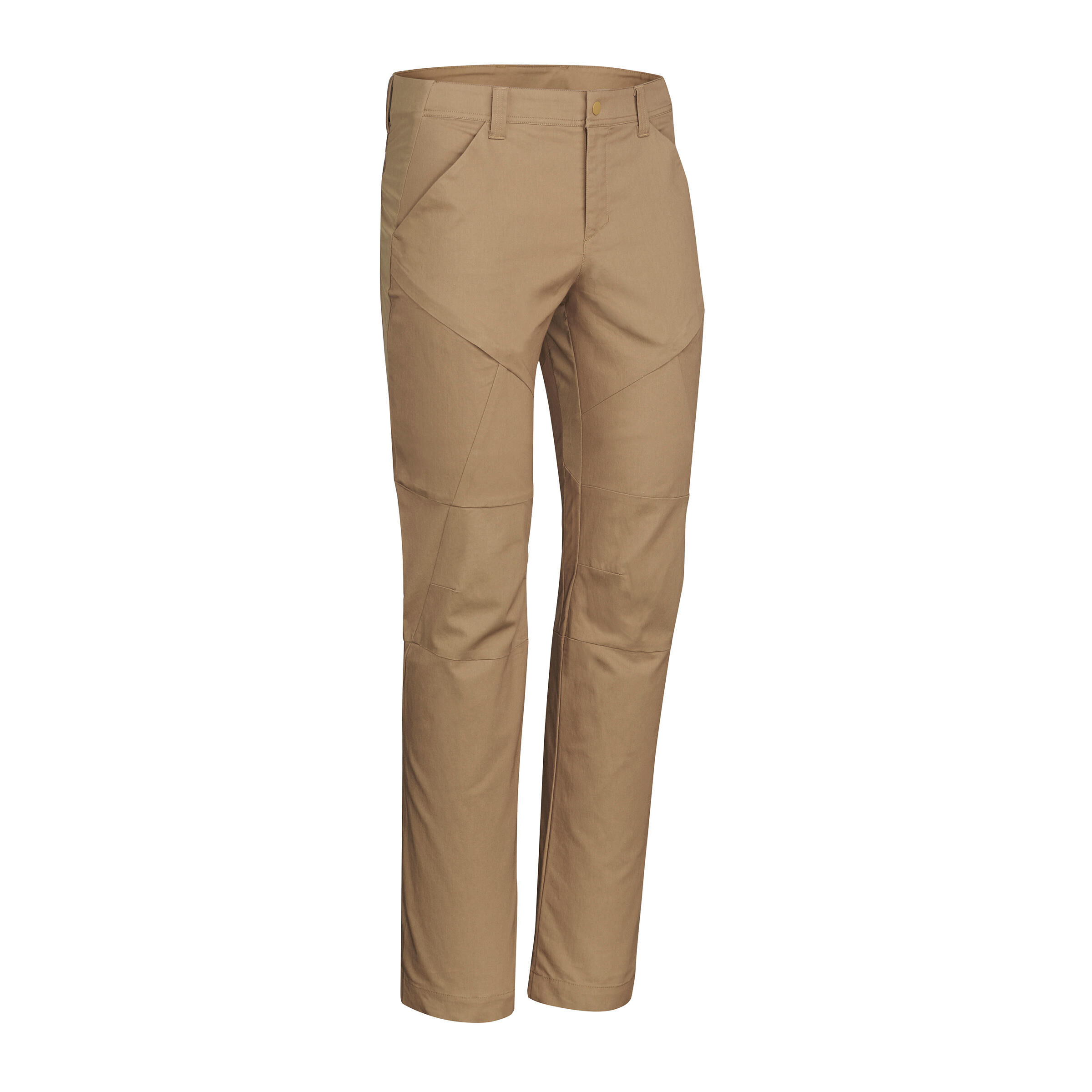 QUECHUA Men's Walking Trousers - Brown