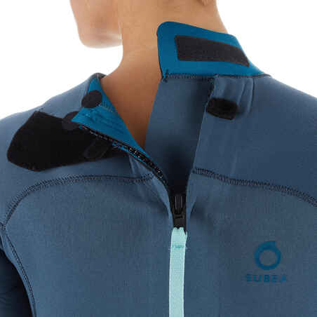 Traje Buceo Subea SCD 100 Mujer Neopreno 3 mm Cierre Dorsal