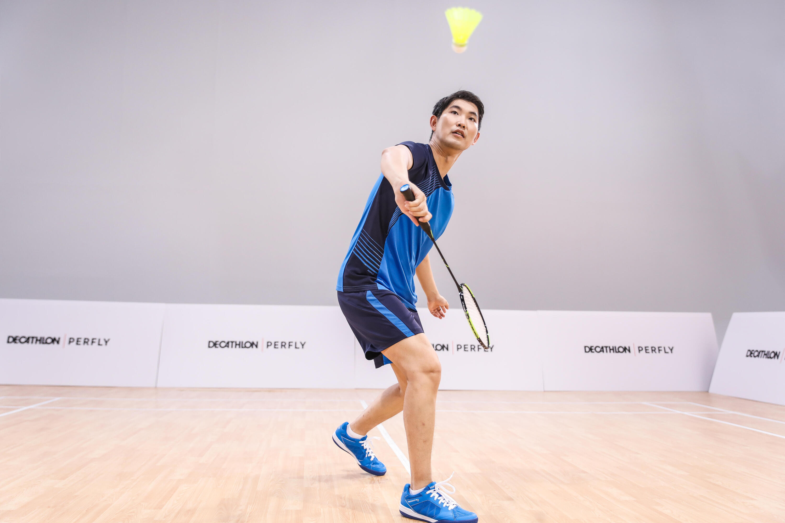 Tweedehands - Badmintonracket voor volwassenen BR 160 zwart/groen 22/23