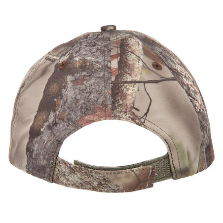 Hunting Cap 100 - Forest Camouflage