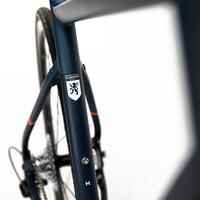 Bicicleta de carretera Triban RC 520 Disco 105 - Azul oscuro