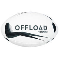 Balón de Rugby Offload R300 Talla 5 Negro
