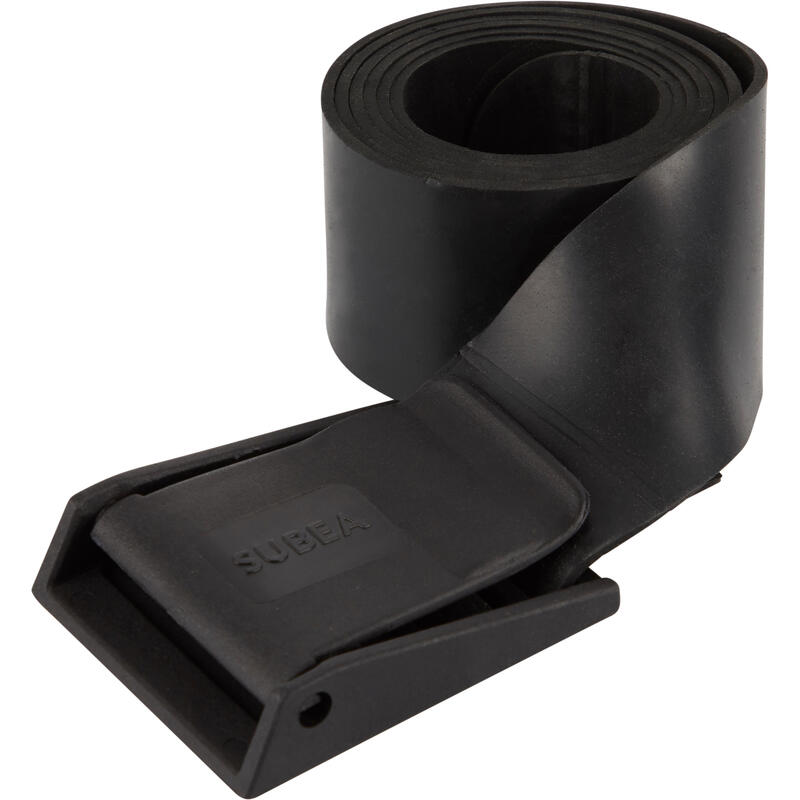 Ceinture de plomb apnée freediving FRD500 en caoutchouc