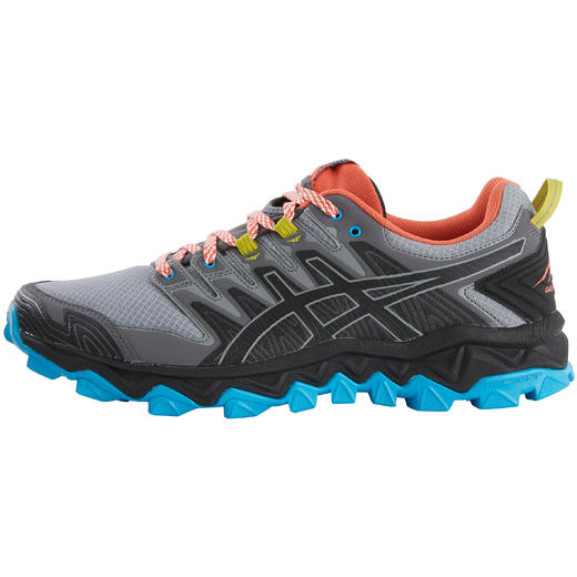 ZAPATILLAS TRAIL ASICS GEL FUJI TRABUCO 7 HOMBRE GRIS/AZUL