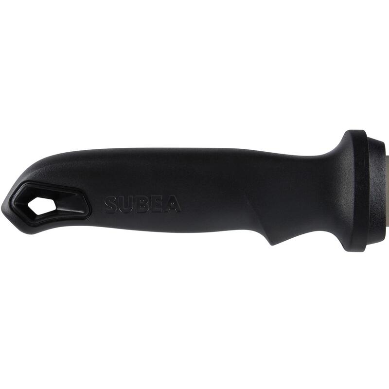 Cuchillo Buceo Pesca Submarina Subea Plano Hoja No Puntiaguda Acero Inox