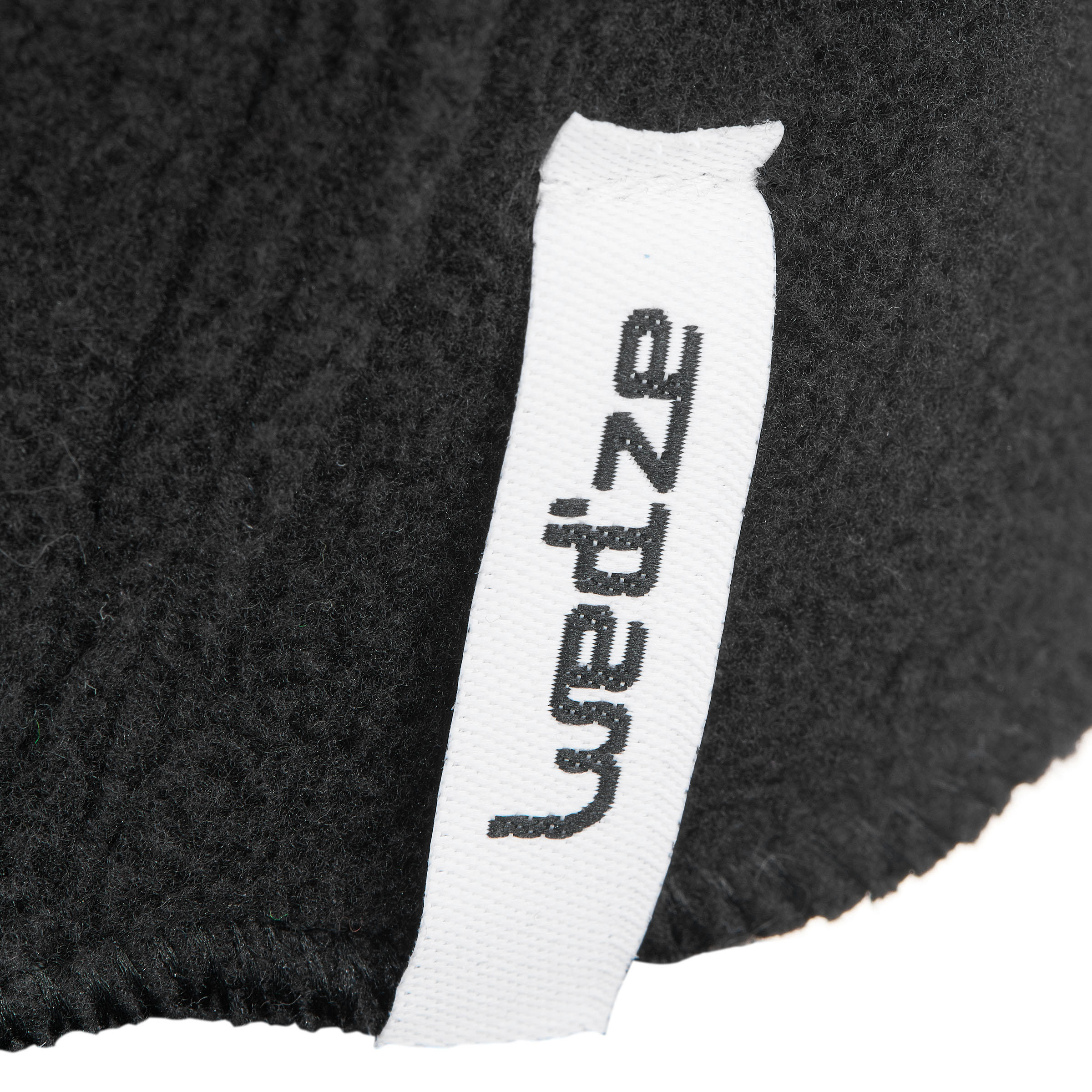 Cagoule de ski en laine polaire enfant – noir 5/6