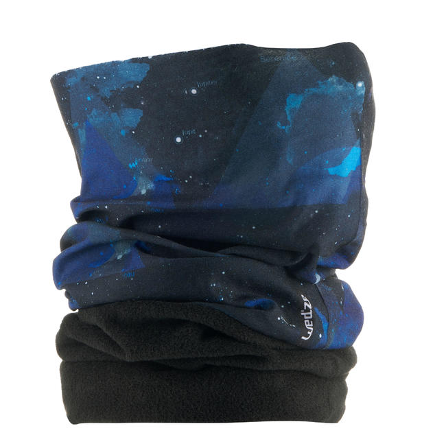 HUG GALAXY SKIING ADULT NECK WARMER BLACK