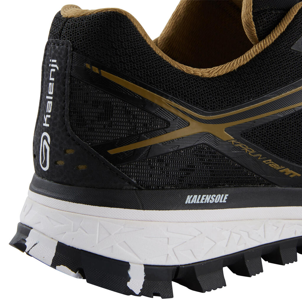CHAUSSURE TRAIL RUNNING KIPRUN  MT HOMME NOIR BRONZE