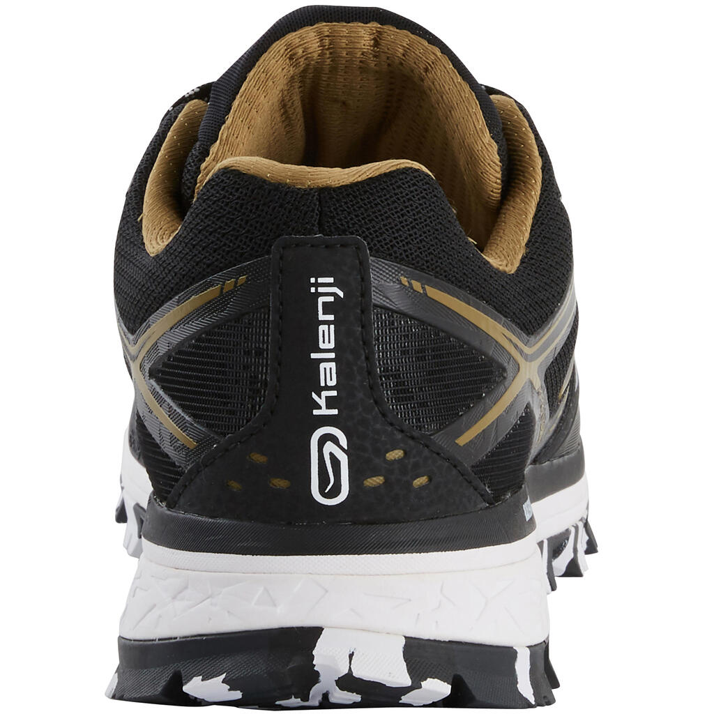 CHAUSSURE TRAIL RUNNING KIPRUN  MT HOMME NOIR BRONZE