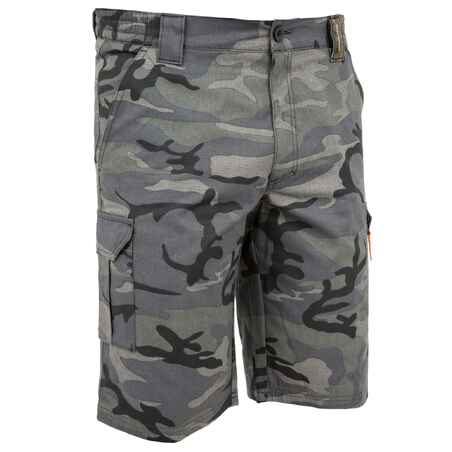 CARGO 500 shorts camouflage woodland black