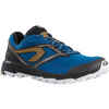 XT7 trail running shoes for men blue and bronze