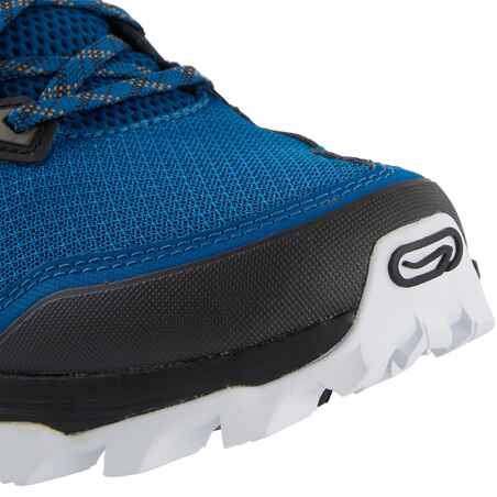 XT7 trail running shoes for men blue and bronze