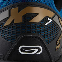 Chaussures de trail running pour homme XT7 bleue et bronze