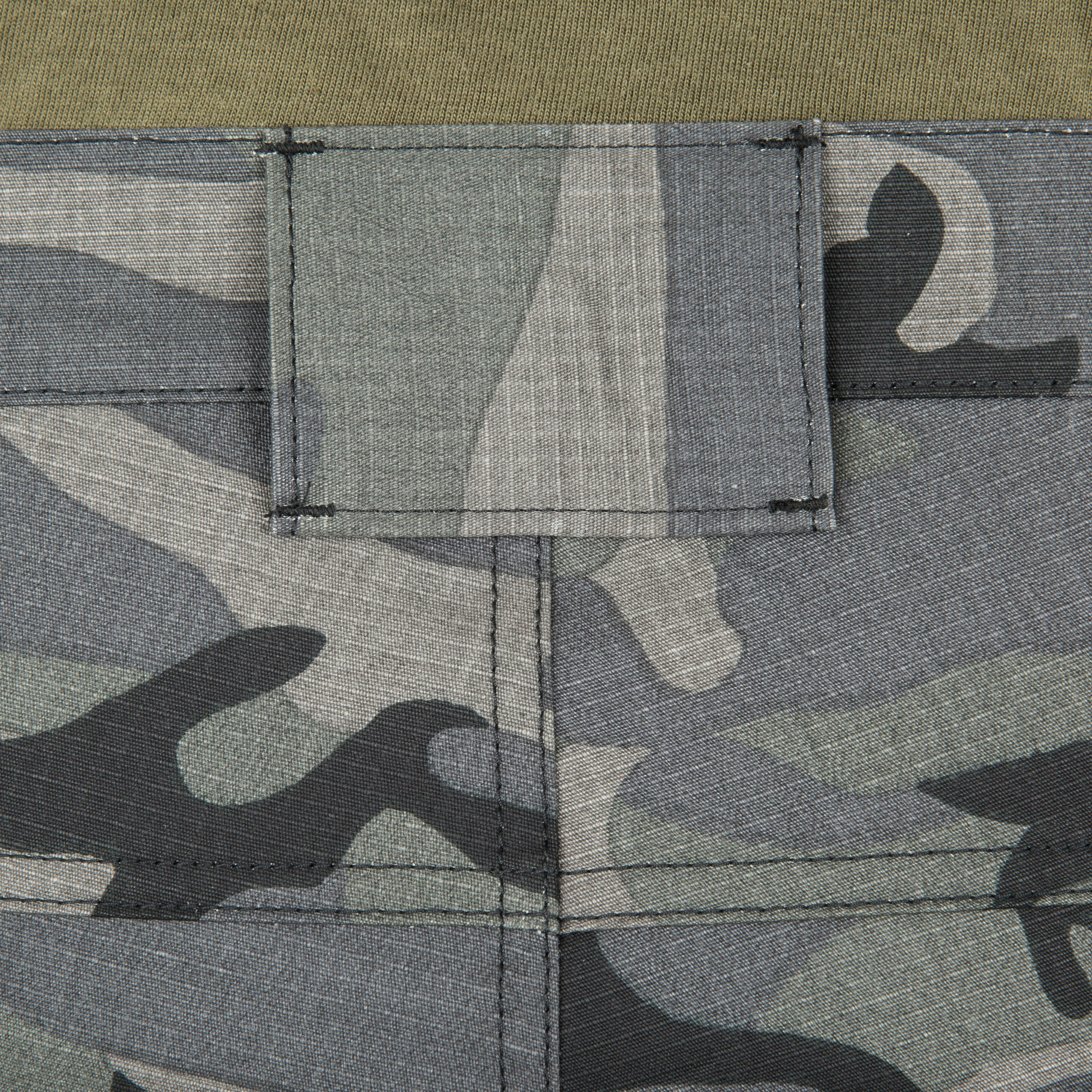 

Men's Bermuda Shorts 500 Camo Black -  By SOLOGNAC | Decathlon
