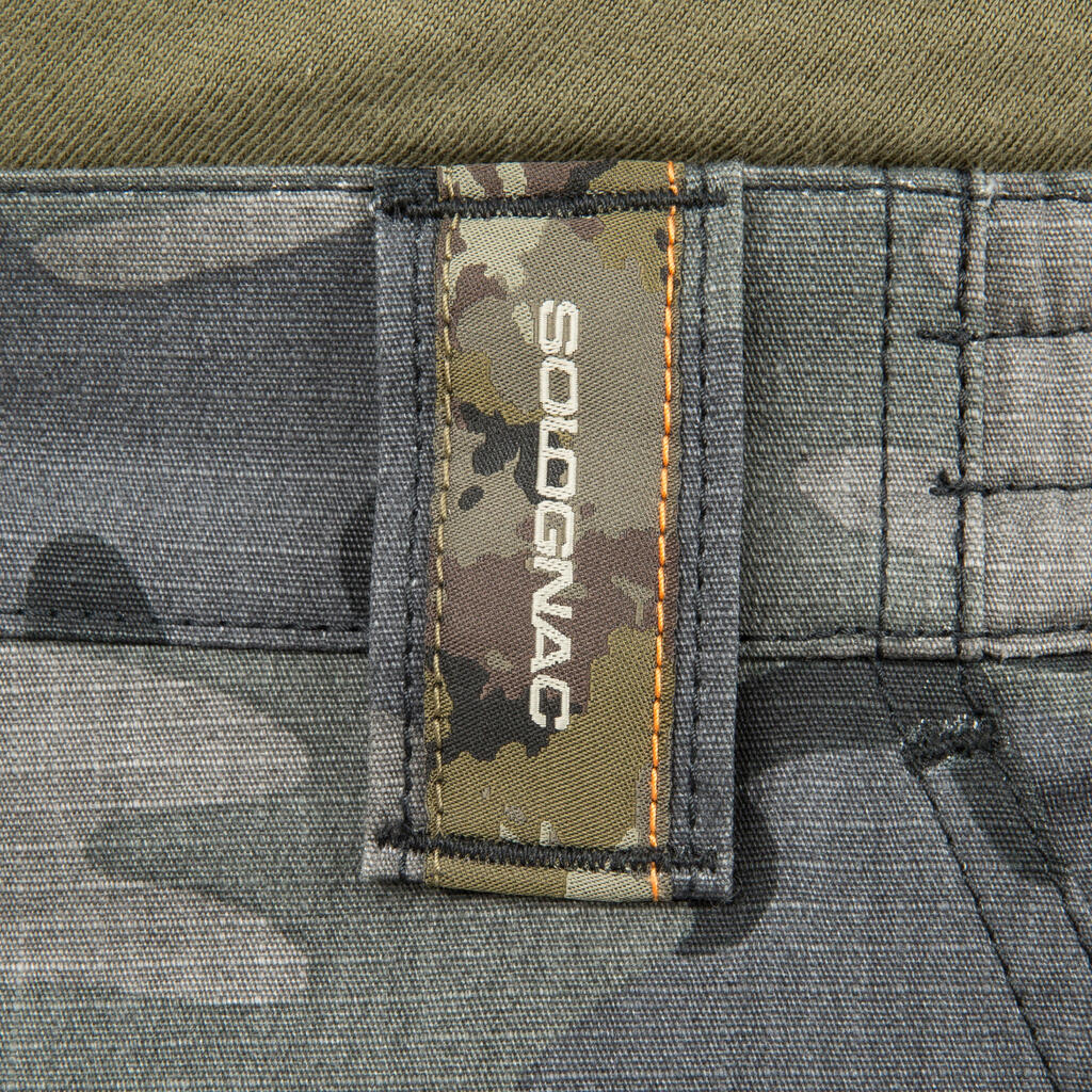 Jagdshorts Cargo 500 schwarz 