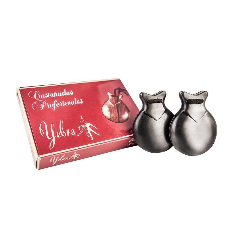 Castañuelas Flamenco Yebra Número 6 Negra