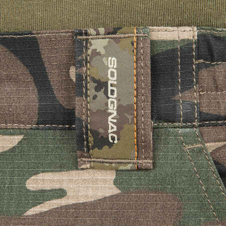 BERMUDA CARGO 500 CAMO WOODLAND GREEN