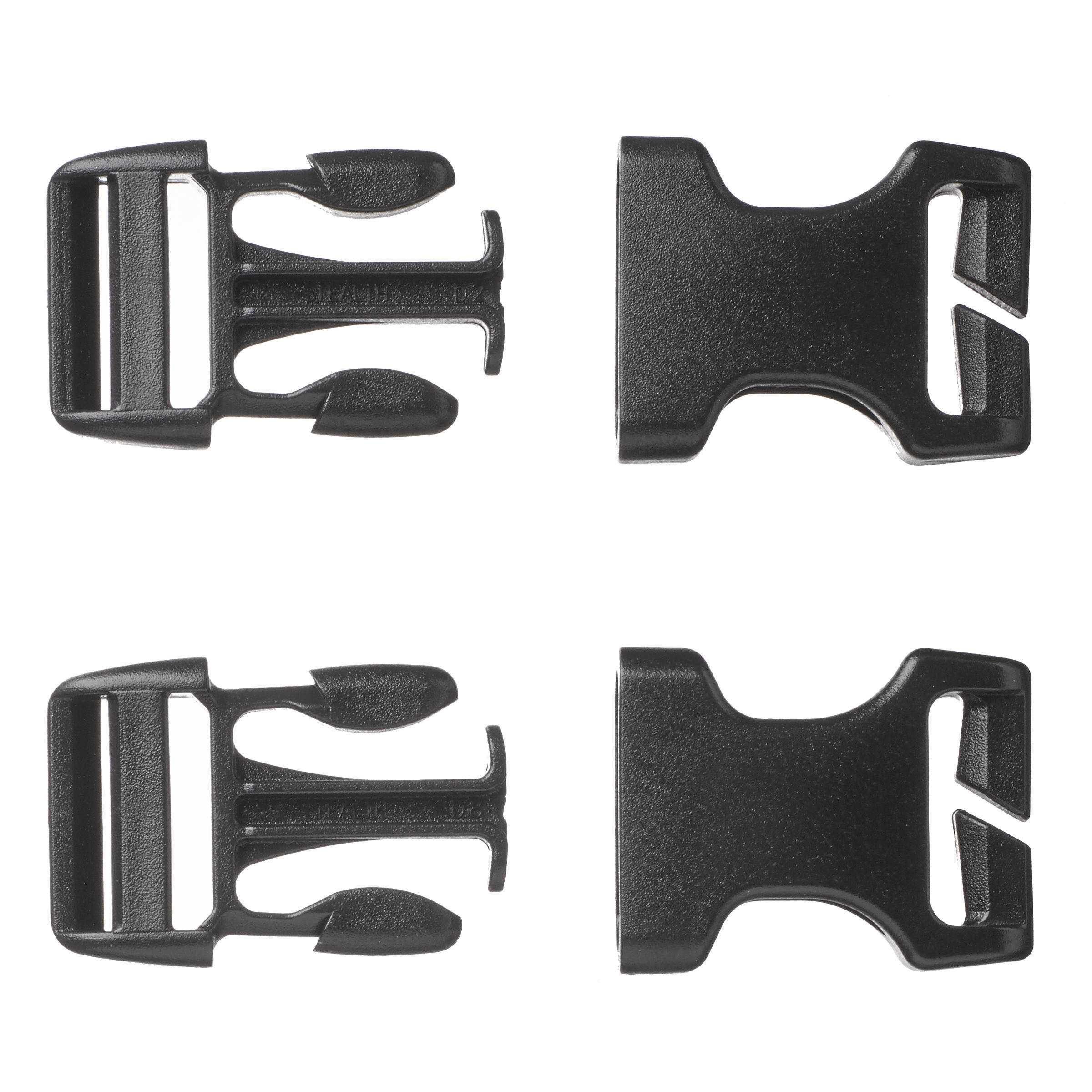 Set of 2 quick buckles for backpack - 20mm -  4