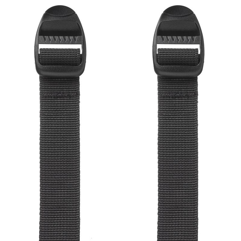 Set of 2 tightening straps (25mm x 1m) for trekking backpacks