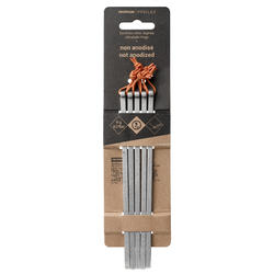 Piquets non-anodisés ultralight 10g pour tentes de trek (x5)
