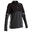 Sweat d'entrainement de football T500 femme noir