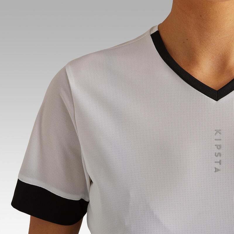 Fussballtrikot F500 Damen weiss