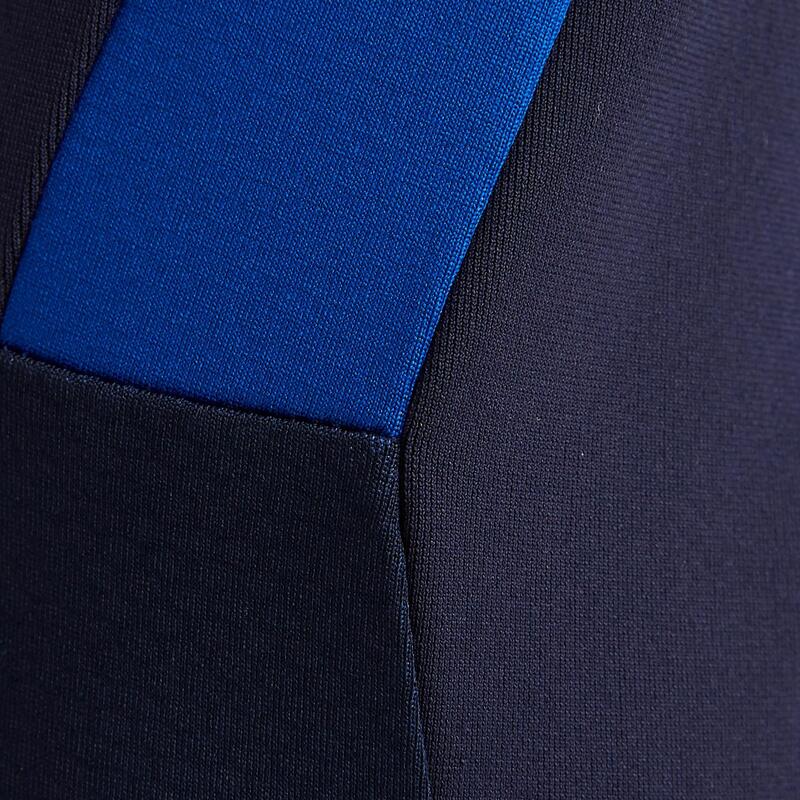 Pantalon d'entraînement de football femme T500 bleu