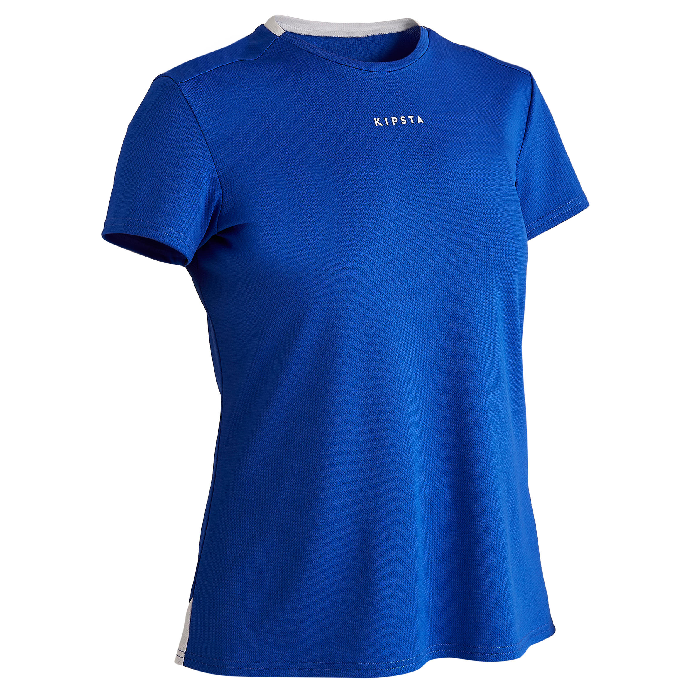 Kipsta Voetbalshirt Dames F100 Blauw kipsta kopen in de aanbieding