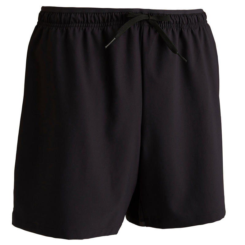 F500 Women S Soccer Shorts Black Decathlon