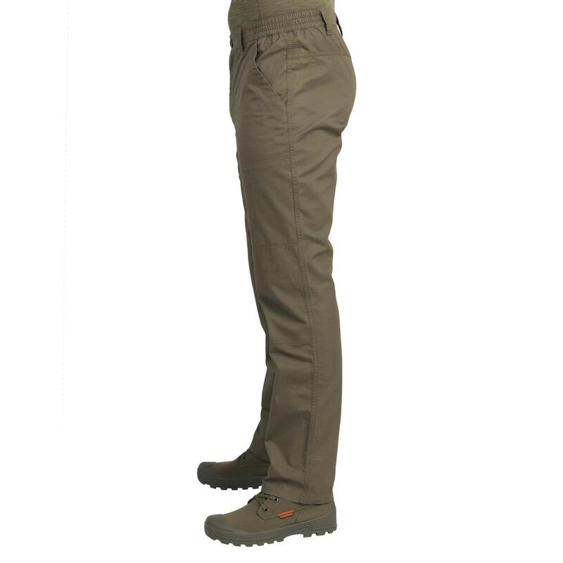 Pantalon léger chasse homme - 100 vert