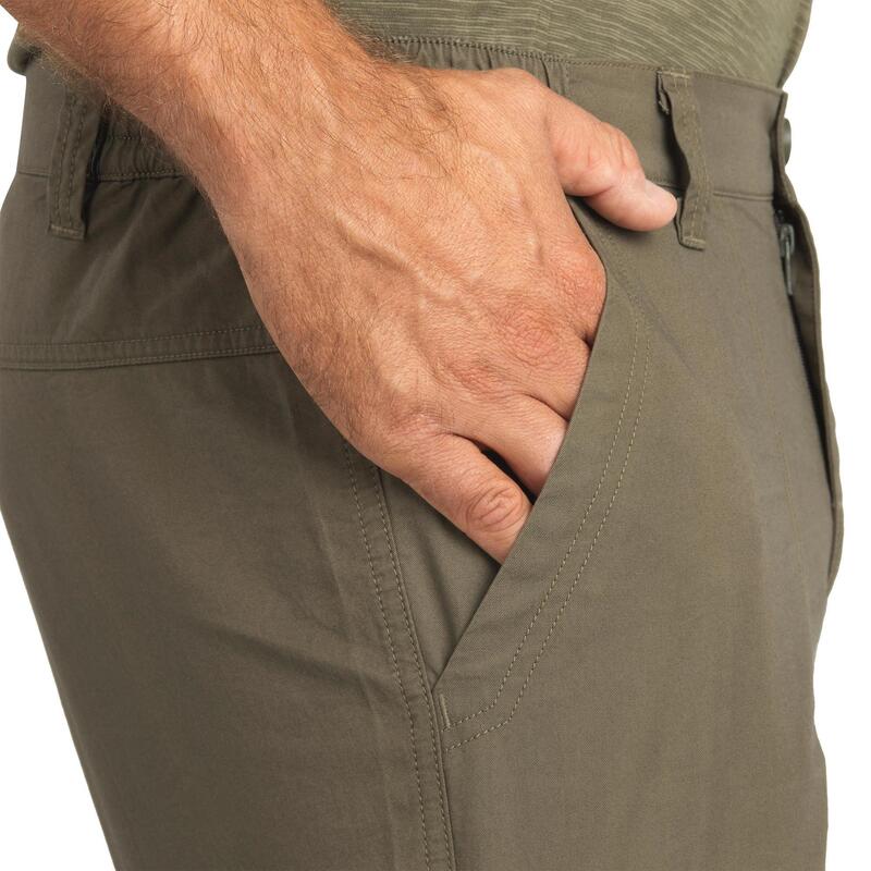 Pantalon léger chasse homme - 100 vert