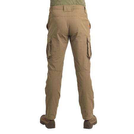 Pantalon léger et respirant chasse homme - 500 beige