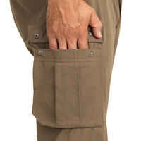 Men's Country Sport Lightweight Breathable Trousers - 500 Beige