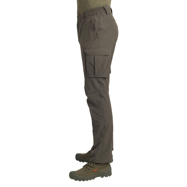 Men's Country Sport Lightweight Breathable Trousers - 500 Green