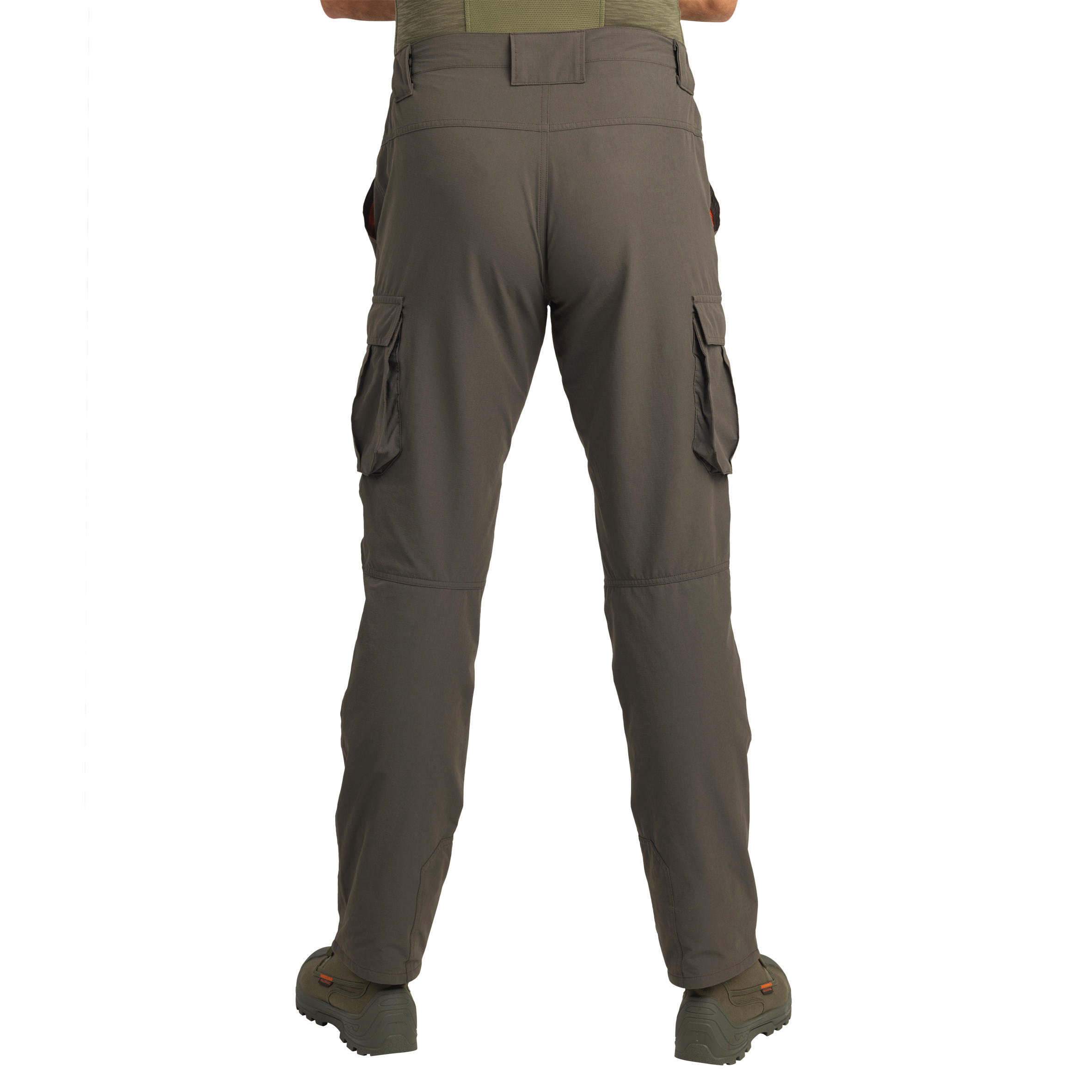 Mens Durable Waterproof Lightweight Trousers Pants Bottoms - Green Solognac  | eBay