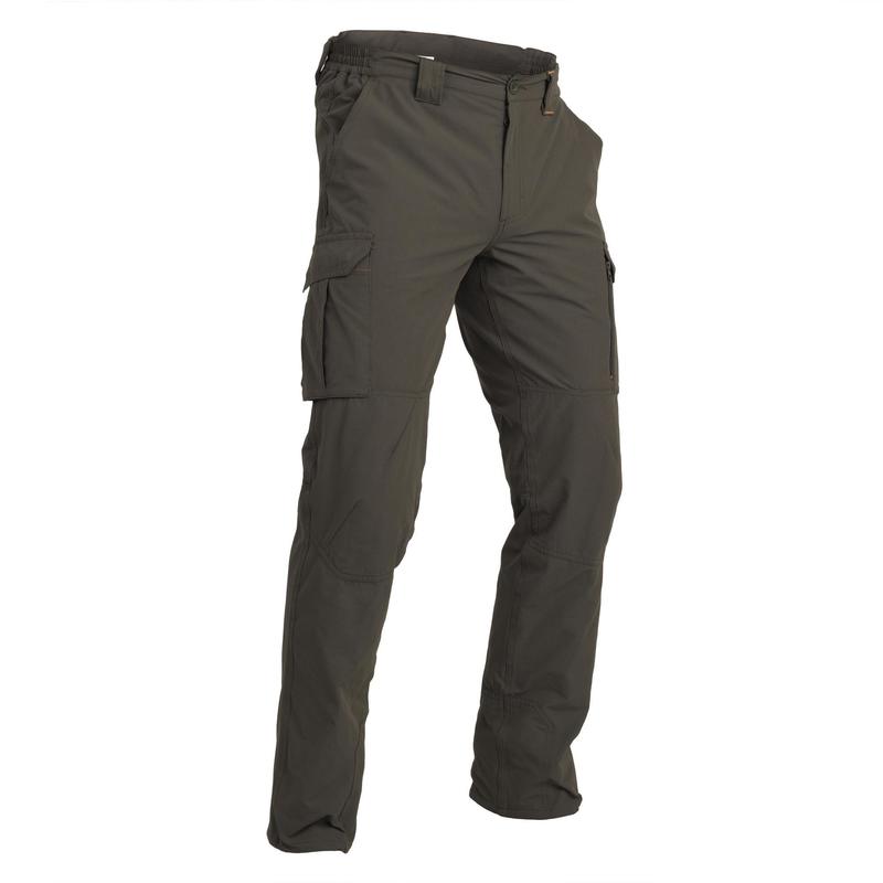 Pantalon léger et respirant chasse homme - 500 vert